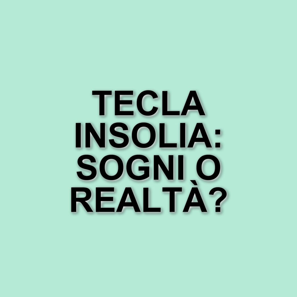 Tecla Insolia: l'astro nascente del cinema italiano tra sogni e realtà