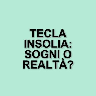 Tecla Insolia: l'astro nascente del cinema italiano tra sogni e realtà