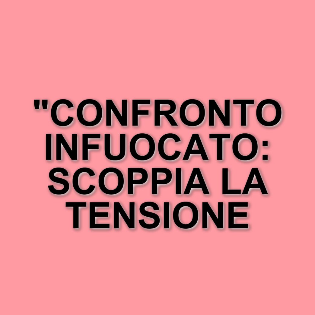 Tensione al Grande Fratello: Alfonso Signorini e Beatrice Luzzi in un acceso confronto