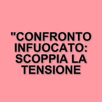 Tensione al Grande Fratello: Alfonso Signorini e Beatrice Luzzi in un acceso confronto