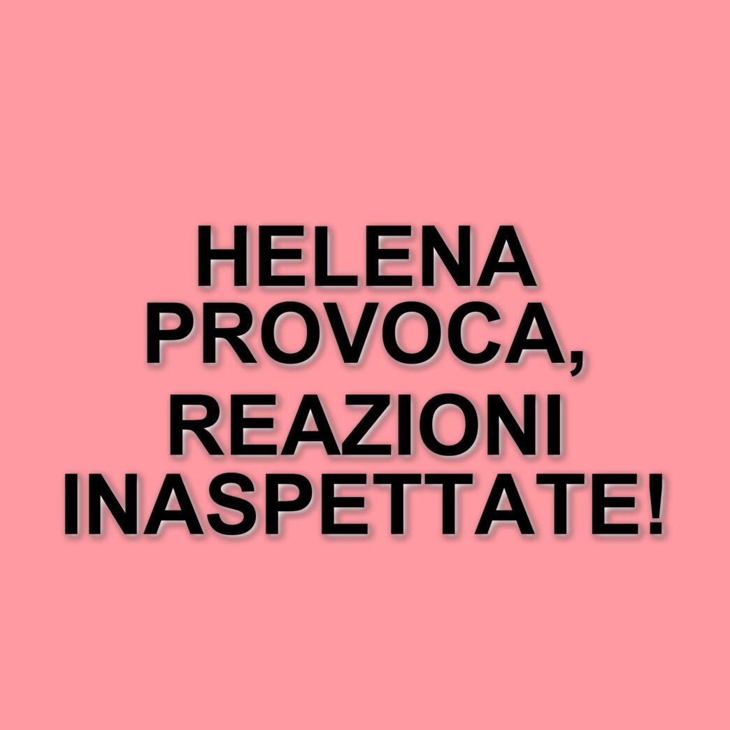 Cresce la tensione tra le concorrenti: scontro tra Helena, Chiara e Shaila in diretta