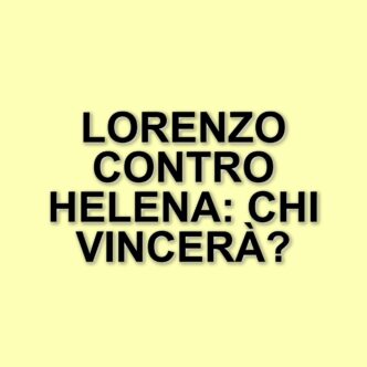 Tensione al Grande Fratello: Lorenzo Spolverato e Helena Prestes si scontrano in giardino