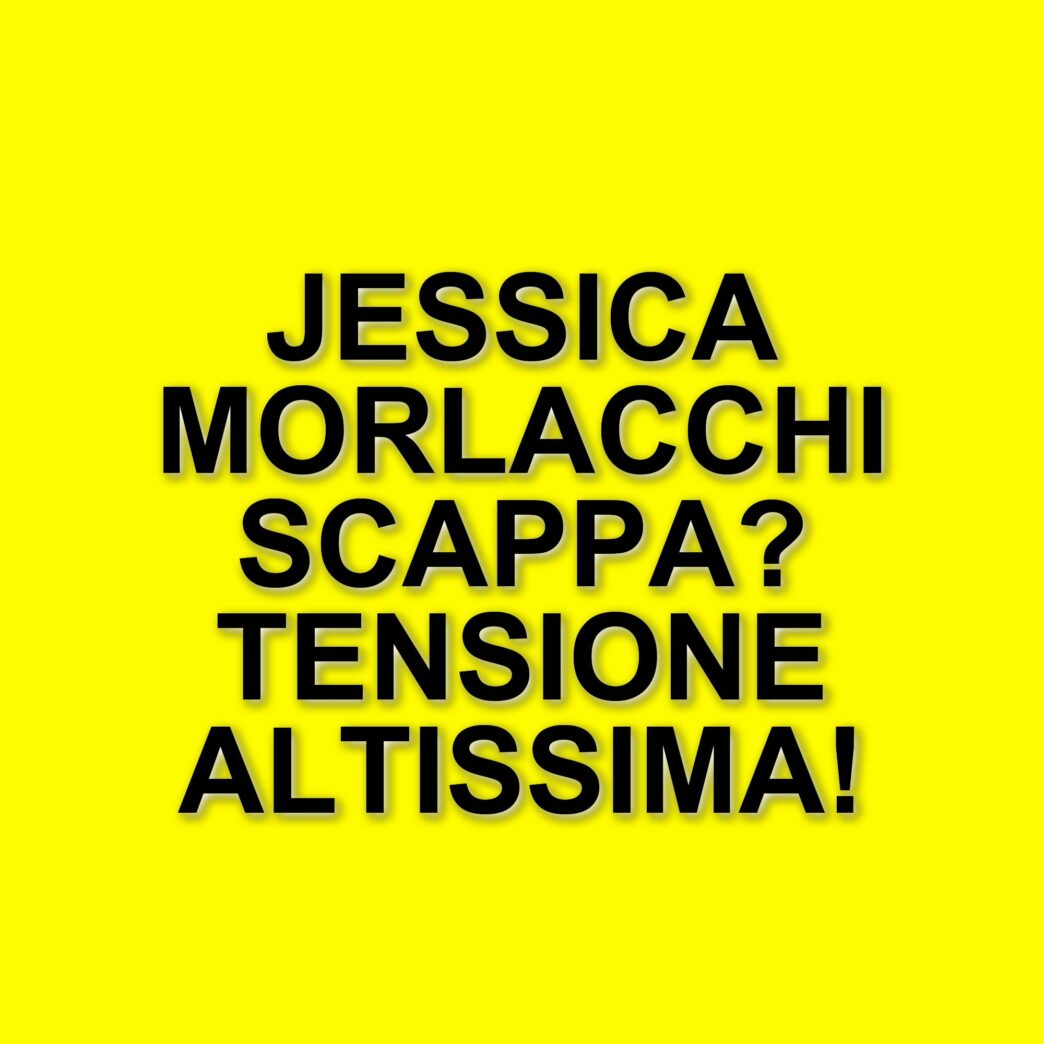 Tensione alle stelle nella casa del Grande Fratello: Jessica Morlacchi tenta di uscire