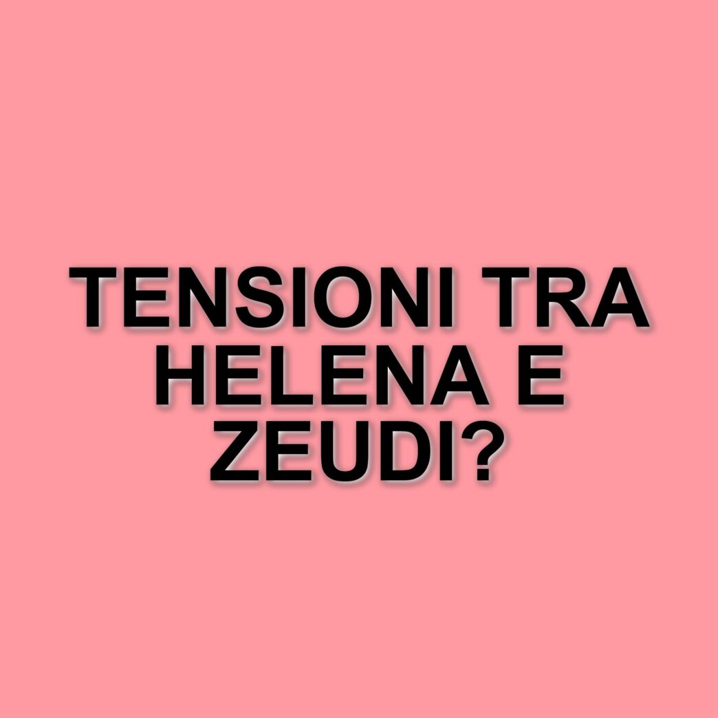 Grande Fratello: il confronto tra Helena Prestes e Zeudi Di Palma termina in un nulla di fatto