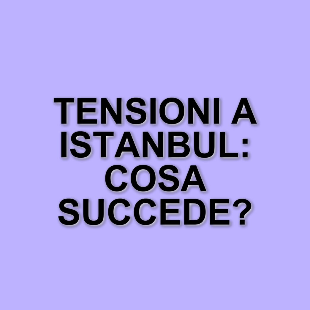 Proteste a Istanbul: violenza e arresti dopo la detenzione del sindaco Imamoglu