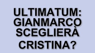 Gianmarco Steri E Cristina Ferrara: Tensioni E Confronti A Uomini E Donne