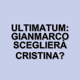 Gianmarco Steri E Cristina Ferrara: Tensioni E Confronti A Uomini E Donne