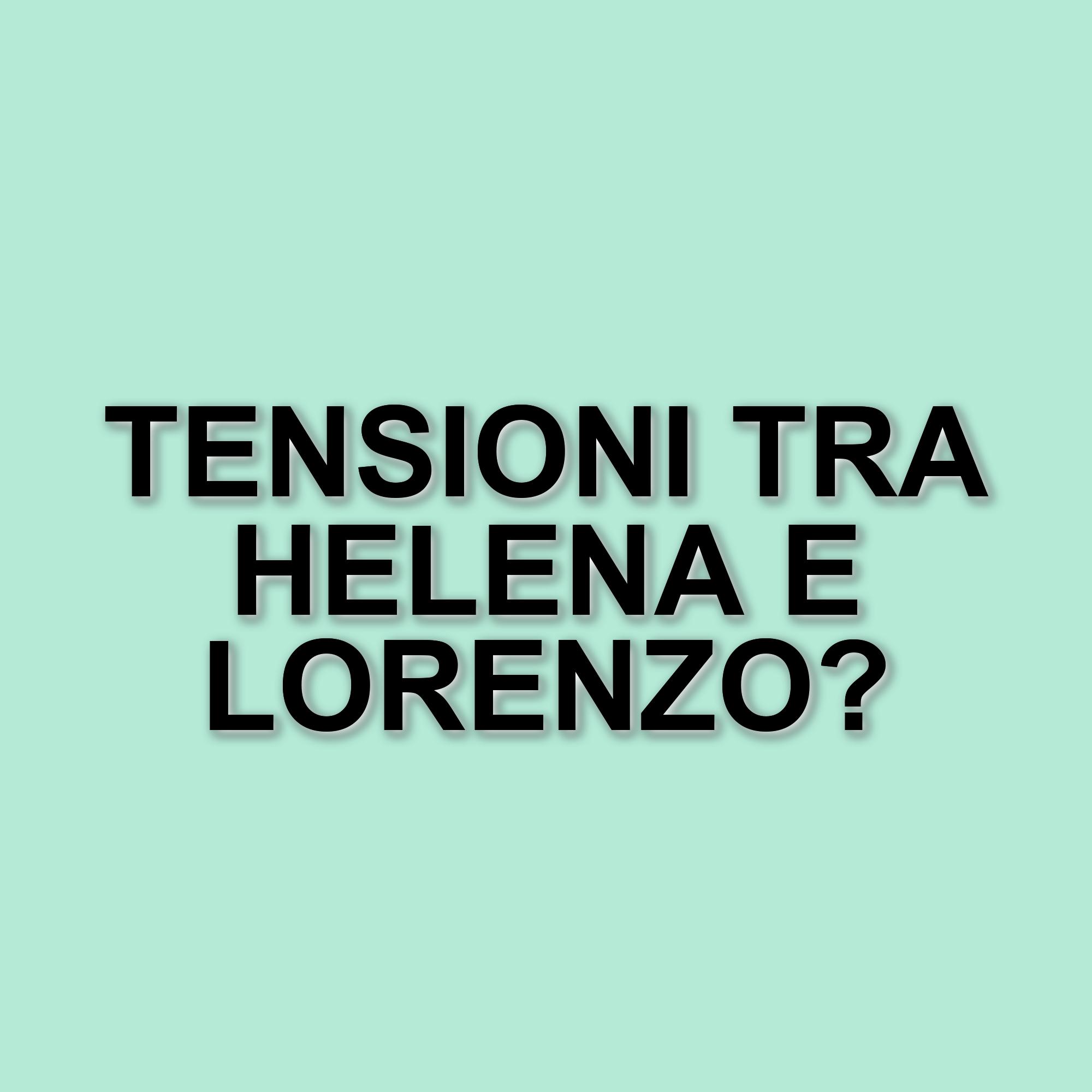 Grande Fratello: tensioni tra Helena Prestes e Lorenzo Spolverato a pochi giorni dalla finale