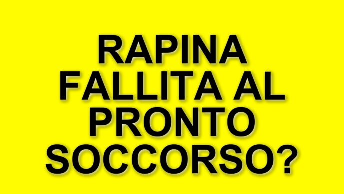 Tentata rapina al pronto soccorso dell’Umberto I: arrestato un ladro inesperto