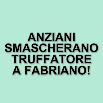 Tentata truffa a Fabriano: anziani smascherano un finto maresciallo e denunciano un 20enne