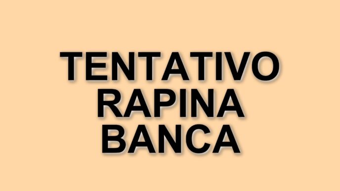 Tentativo di rapina in banca a Frattamaggiore: due arresti nel pomeriggio del 20 marzo