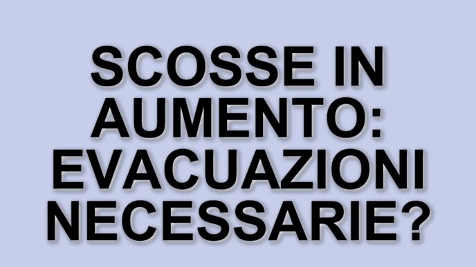 Terremoto a Catanzaro: scosse sismiche in aumento e evacuazioni in corso