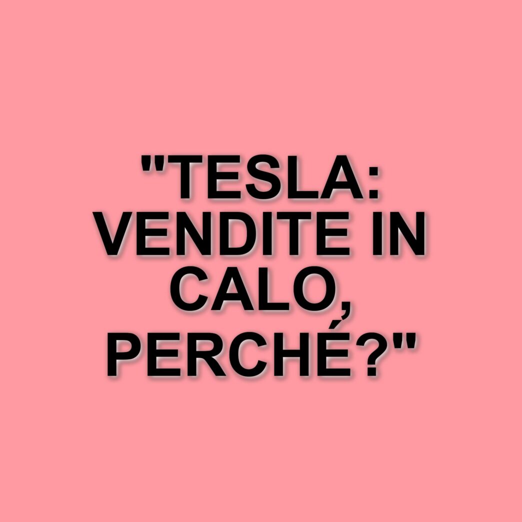 Tesla: il dibattito politico e le vendite in calo in Italia