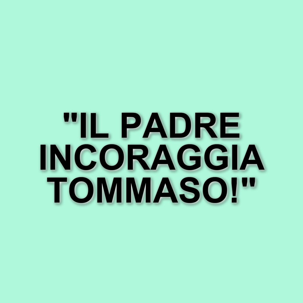 Tommaso del Grande Fratello riceve una visita speciale: il padre Giacomo lo incoraggia