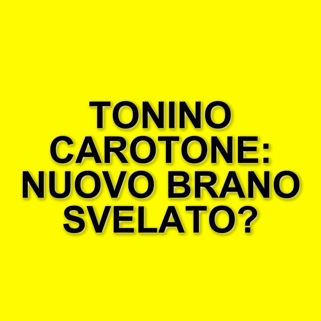 Tonino Carotone in tv: il cantautore spagnolo presenta il suo nuovo brano a Splendida Cornice