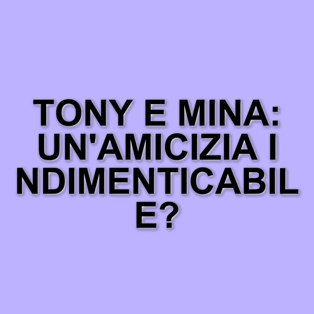 Tony Renis celebra Mina con un video emozionante per il suo 85° compleanno