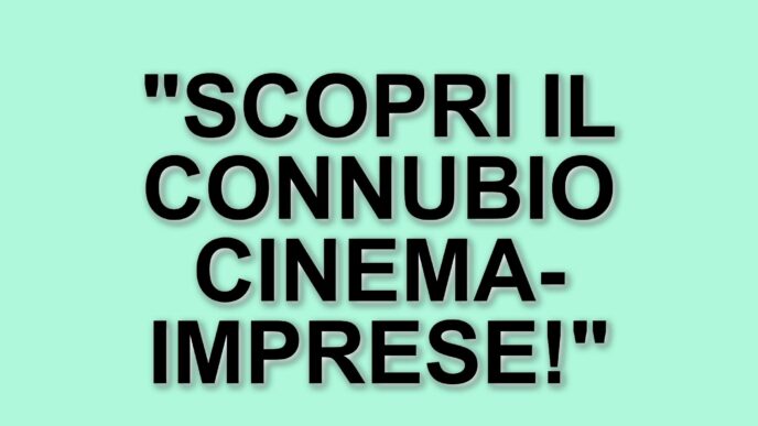 Torna il Premio Film Impresa: un evento dedicato al connubio tra cinema e mondo imprenditoriale