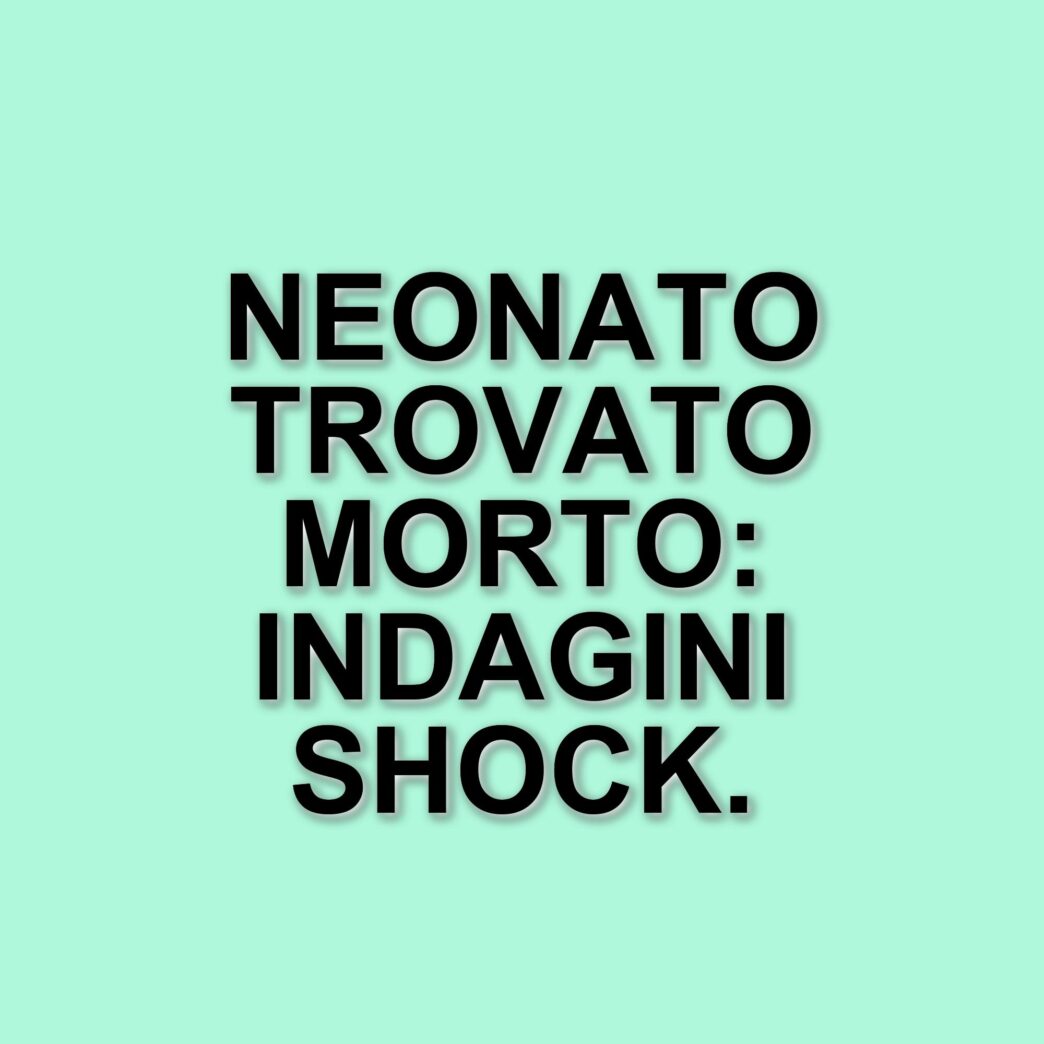 Tragedia a Bari: neonato trovato morto nella culla termica, indagini in corso