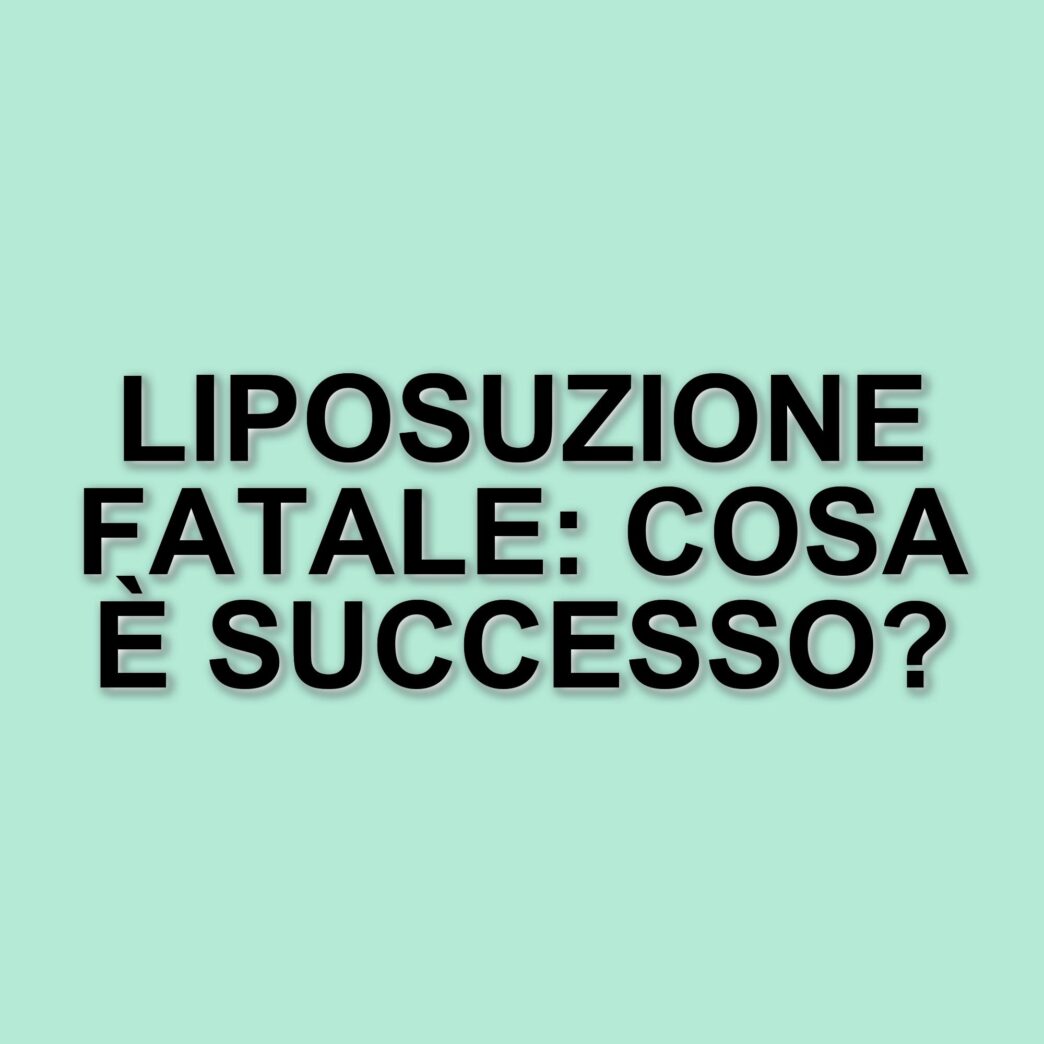 Tragica morte di Simonetta Kalfus dopo un intervento di liposuzione: aperta un'inchiesta