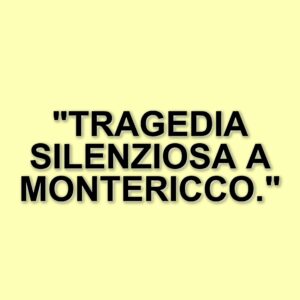 Tragica scoperta a Montericco: coppia di anziani trovata morta in una villetta