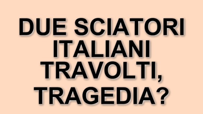 Tragica valanga in Svezia: due sciatori italiani perdono la vita a Kanrsavagge
