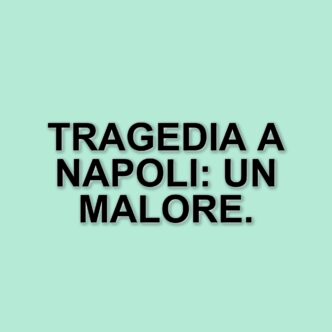 Tragico incidente a Napoli: portiere di Materdei perde la vita dopo un malore alla guida
