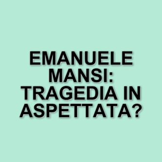 Tragico incidente ad Andria: Emanuele Mansi muore dopo 9 giorni di coma