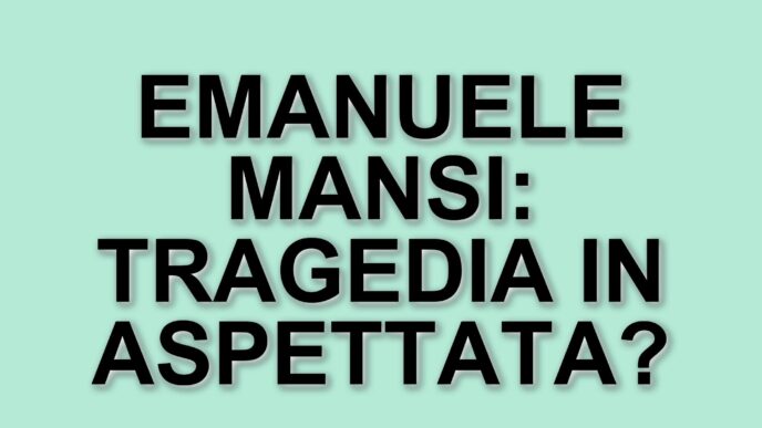 Tragico incidente ad Andria: Emanuele Mansi muore dopo 9 giorni di coma
