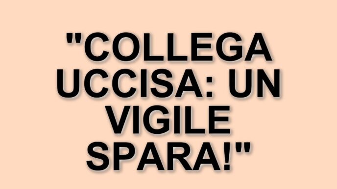 Tragico incidente ad Anzola dell'Emilia: un vigile spara e uccide una collega