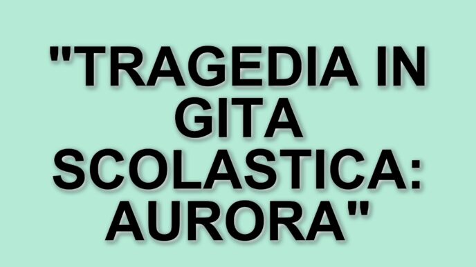 Tragico incidente durante una gita scolastica: muore Aurora Bellini, 17 anni, a bordo di un traghetto