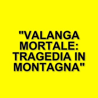 Tragico incidente in montagna: due alpinisti perdono la vita in una valanga sulle Dolomiti