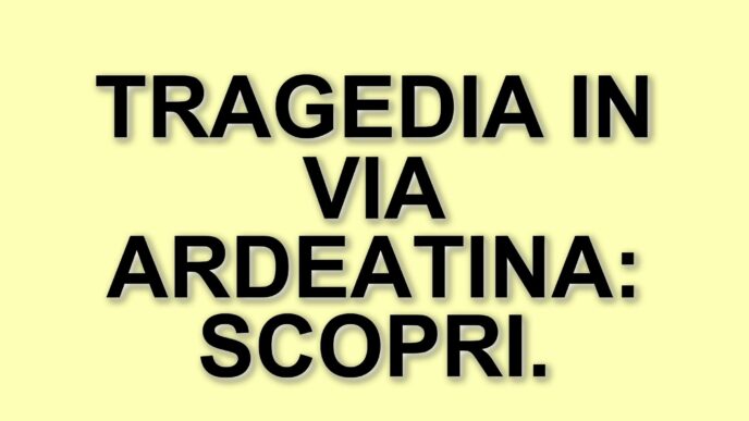 Tragico incidente in via Ardeatina: una donna di 56 anni perde la vita travolta da un'auto