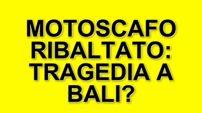 Tragico incidente marittimo a Bali: un motoscafo si ribalta e una turista perde la vita