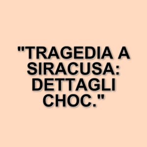 Tragico incidente stradale a Siracusa: tre braccianti perdono la vita sulla statale 194
