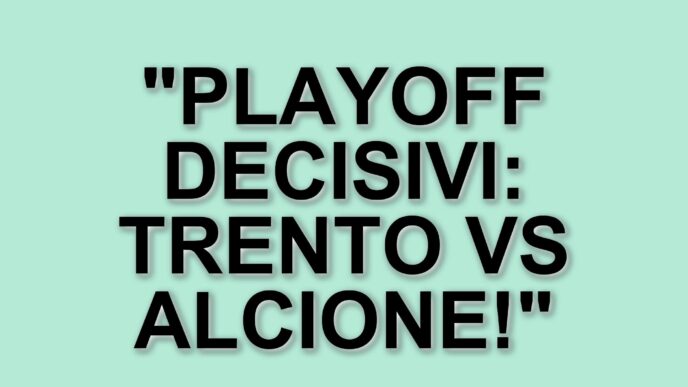 Trento e Alcione Milano si sfidano in un match cruciale per i playoff di Serie C