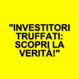 Truffa dei lingotti d'oro: sessanta investitori denunciano Global Group Consulting per frode