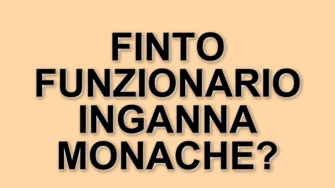 Truffa telefonica colpisce le monache di Tagliacozzo: 2.700 euro sottratti da un finto funzionario