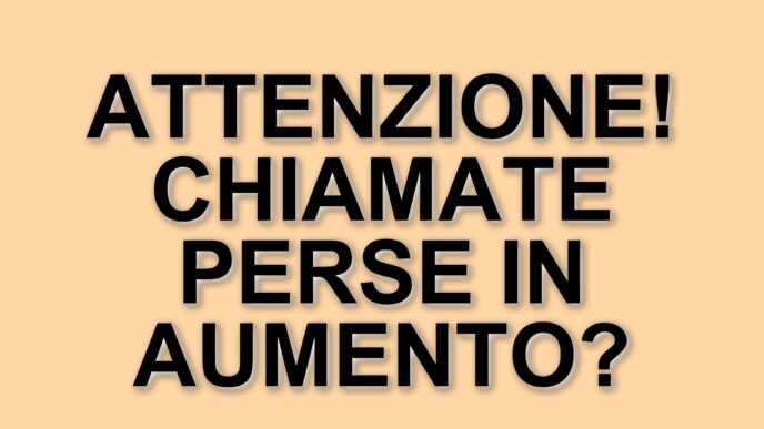 Truffe telefoniche: attenzione alle chiamate perse, un fenomeno in crescita in Italia