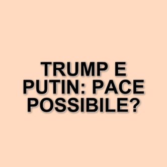 Trump annuncia colloqui con Putin: un passo verso la risoluzione del conflitto