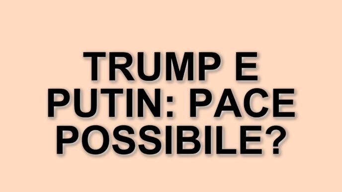 Trump annuncia colloqui con Putin: un passo verso la risoluzione del conflitto