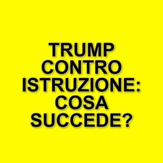 Trump firma un ordine esecutivo contro il Dipartimento dell'Istruzione tra polemiche e proteste