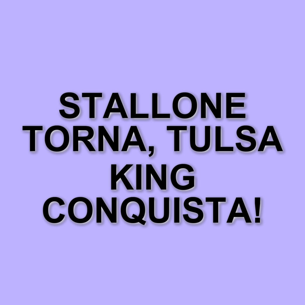 Tulsa King: Sylvester Stallone tornerà nel ruolo di Dwight Manfredi per una terza stagione