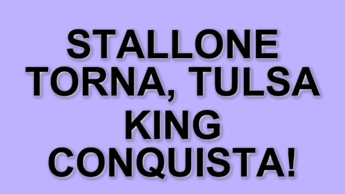 Tulsa King: Sylvester Stallone tornerà nel ruolo di Dwight Manfredi per una terza stagione
