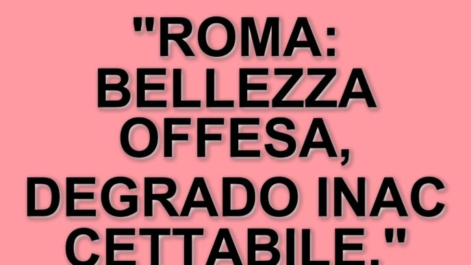 Turisti a Roma: bivacchi vietati e degrado nei luoghi storici