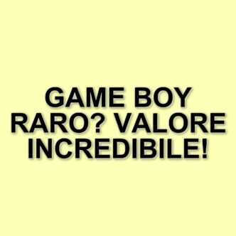 Un Game Boy sigillato scoperto in Grecia potrebbe valere fino a 8.000 euro