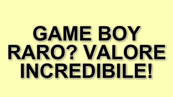 Un Game Boy sigillato scoperto in Grecia potrebbe valere fino a 8.000 euro