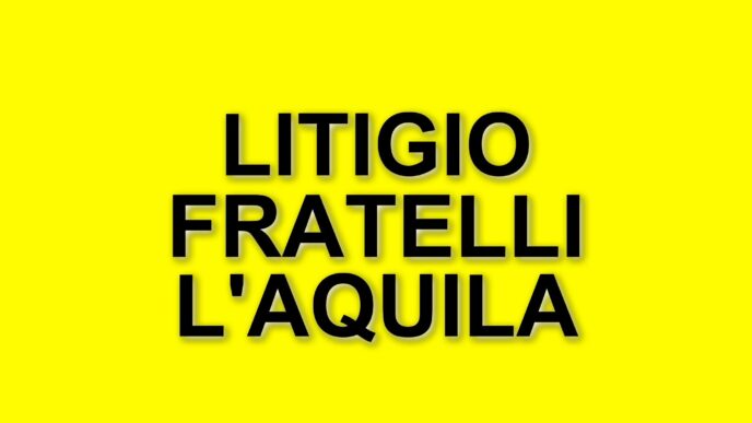 Tragico incidente a L'Aquila: un uomo investito dal fratello dopo una lite