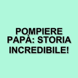 Un pompiere diventa papà dopo aver trovato un neonato nella culla per la vita