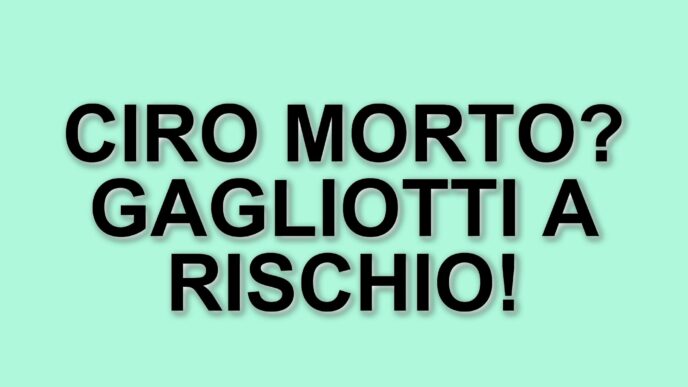Un posto al sole: la morte di Ciro segna un cambiamento drammatico per i Gagliotti
