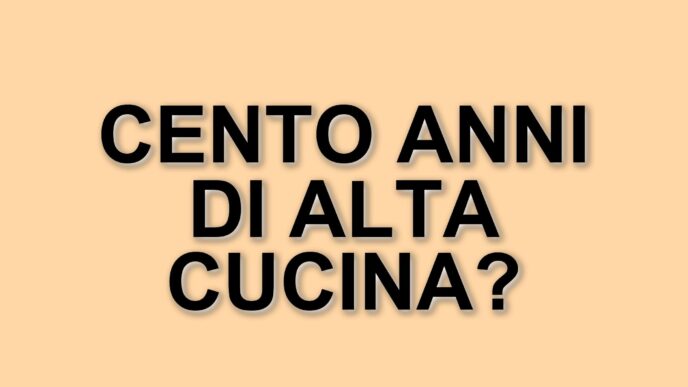 Un Viaggio Culinario Nel Tempo: Il Menù Del Grand Hotel Sitea Celebra Un Secolo Di Alta Cucina